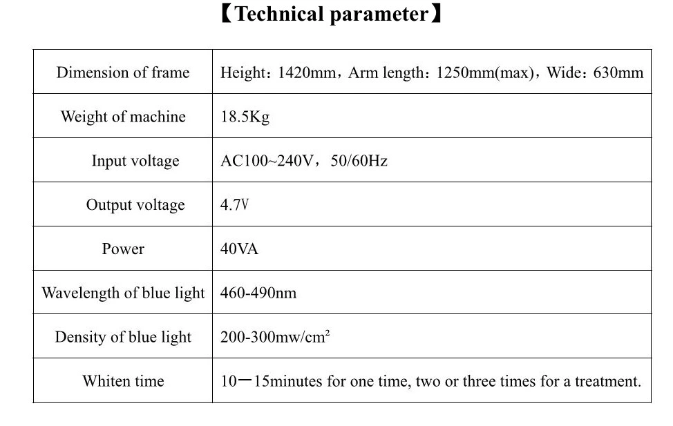 CE Approved Hot Selling Dental Professional LED Light Bleaching Machine Kit Laser Teeth Whitening Lamp Machine