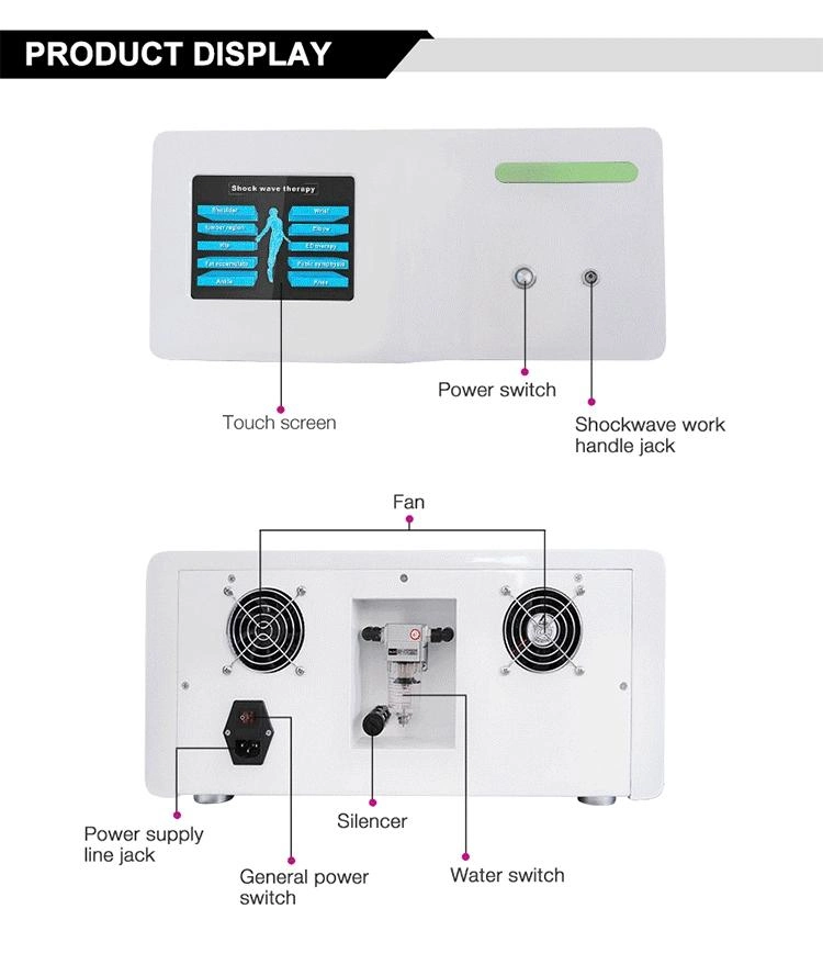 Physical Therapy Equipment Shockwave Machine for Pain Relief