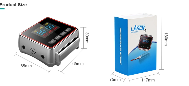 China Factory Offer Physical Therapy Cold Laser Health Monitor Porable for Home Use for High Blood Pressure, Diabetes, Vascular Disease