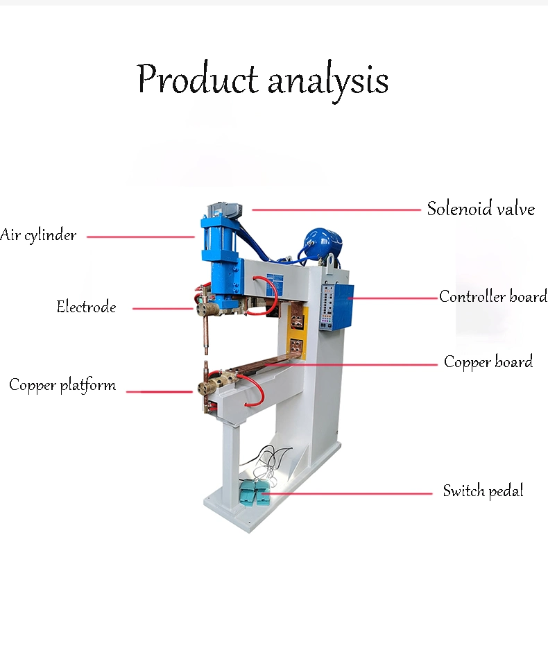 The Most Popular Cost-Effective Pedal-Operated Spot Welding Machine with Switch Design