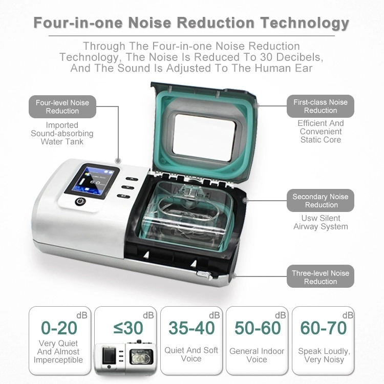 CPAP Mode Auto Mode Auto Bipap Machine for The Treatment of CSA