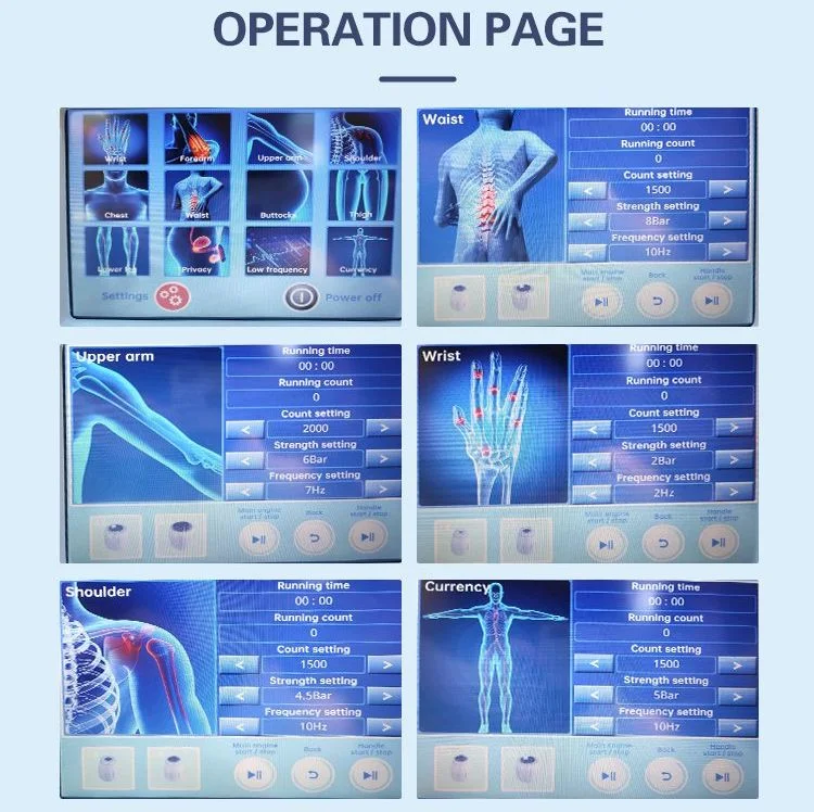 Portable Shockwave Therapy Machine for Pain Relief