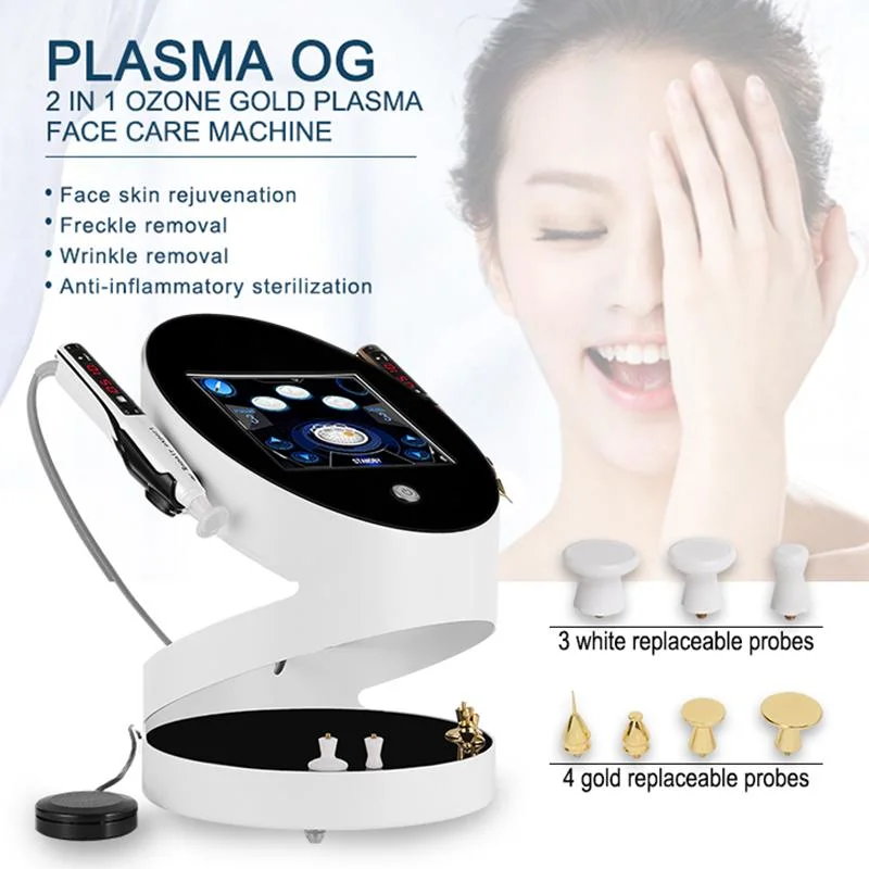 2 in 1 Plasma Skin Tightening Pen Hand Ozone Cold Plasma Fibroblast Centrifugadora De Plasma Plamere Beauty Device