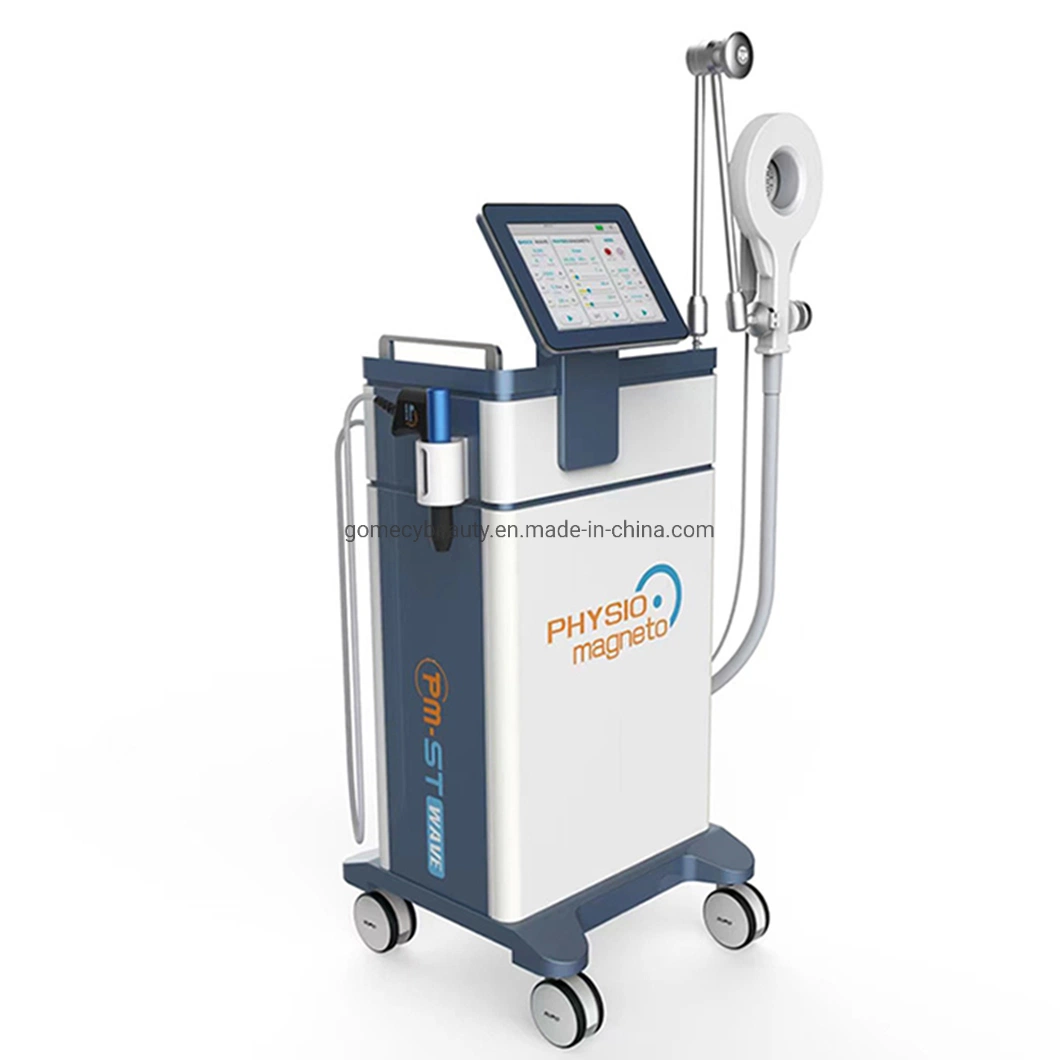 Gms Pmst Wavemagnetophysio+Shockwave+Infrared Handle 3in 1machine Newest Electric V43 Shockwave Therapy Machine Price