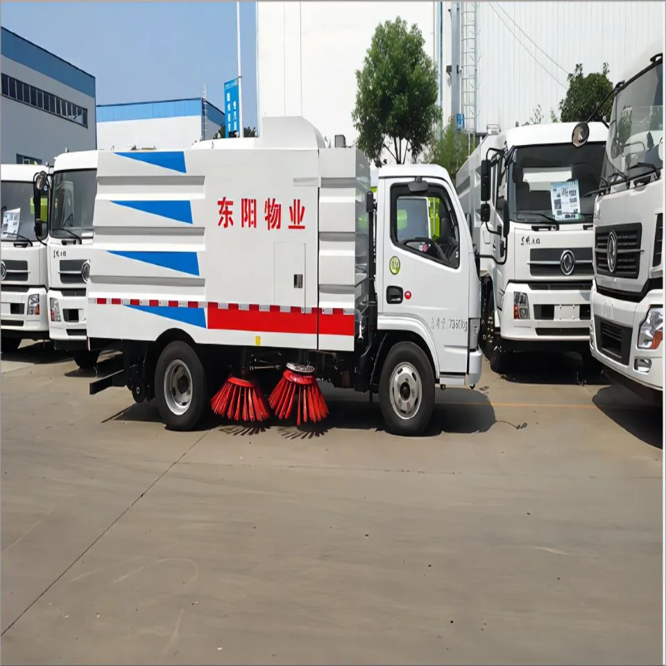 Road Washing Cleaner Sweeper Truck Mechanical Broom Sweeping Truck for Sale