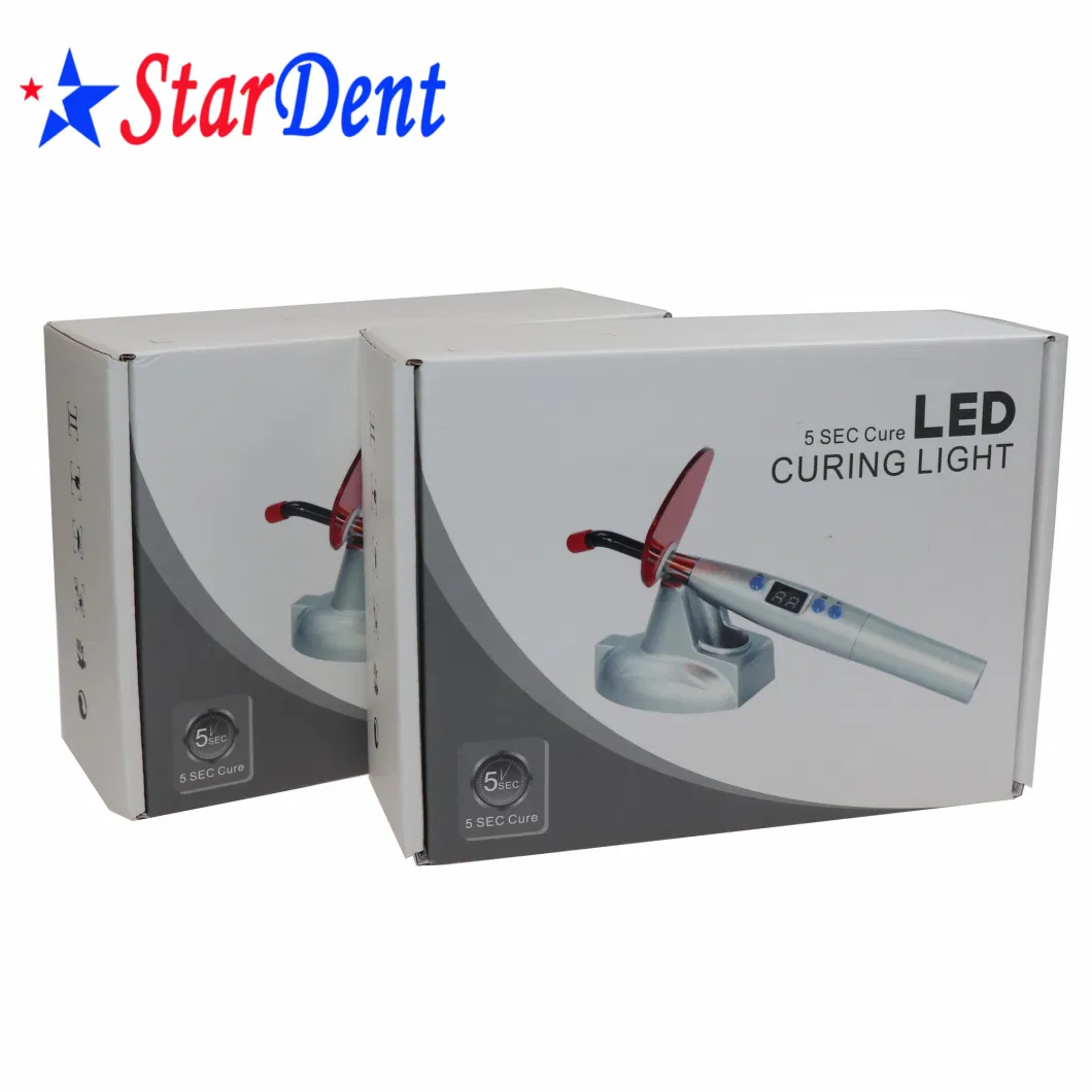 Cordless Dental Curing Light Lamp Portable Digital LED Light Curing Machine