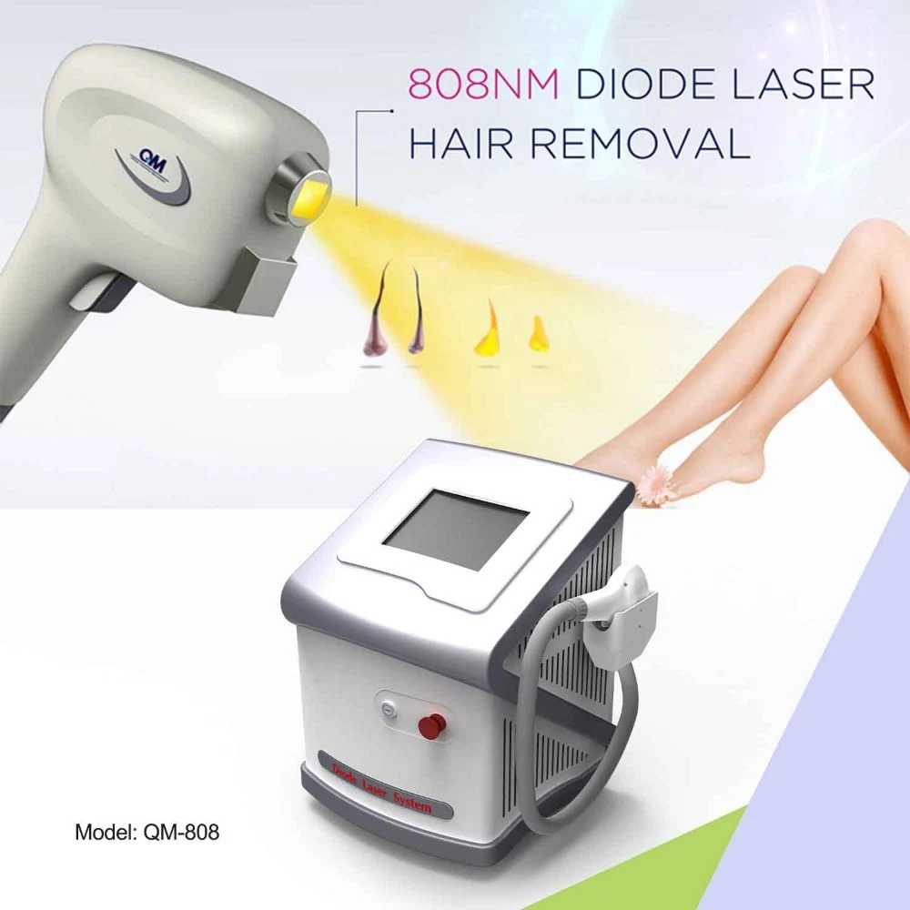 2024 Qm Hot Sale Professional Alexandrite Laser Hair Removal 755nm 1064nm Alexandrite Laser for Salon SPA with Skin Cooling Device