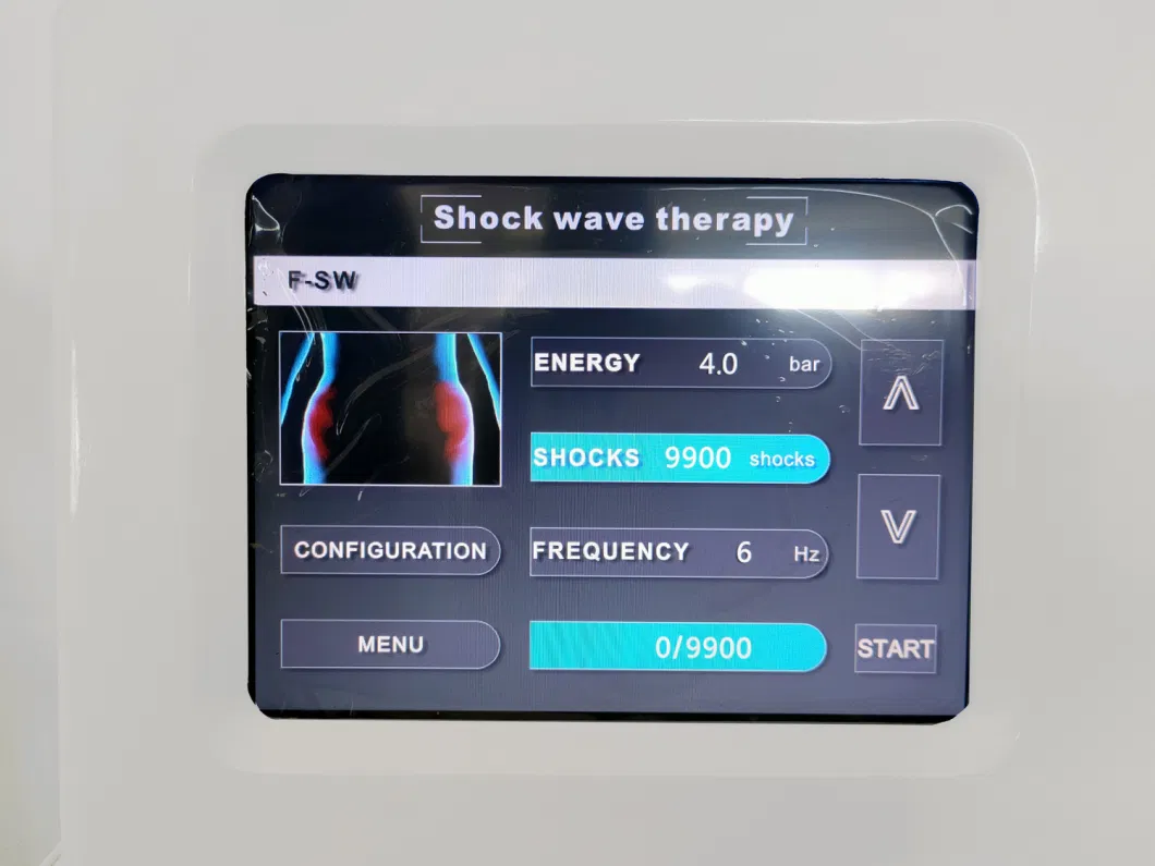 Shockwave Therapy Machine for Pain Relief Sport Injury ED Treatment