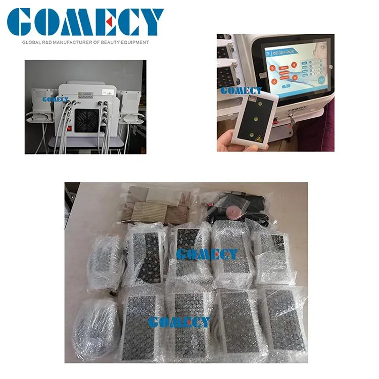 Gomecy 5D Cold Laser Machine 650nm +780nm&808nm+940nm&980nm Lipo Dissolving Fat Loss Cold Laser Slimming Machine 532nm 635nm Wavelength Lights