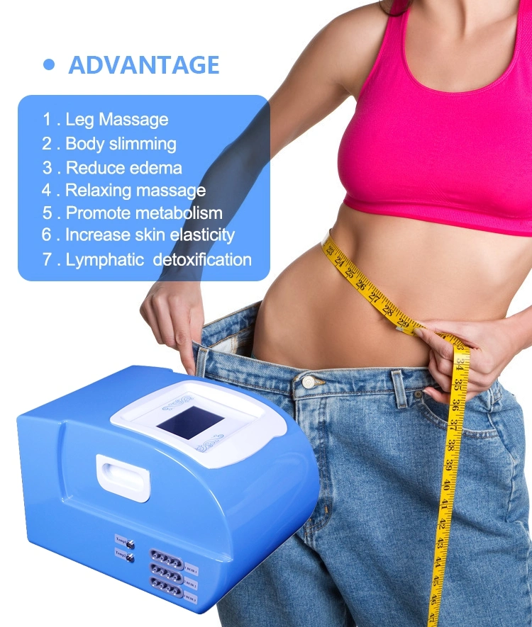 Full Body Slimming Suit Beauty Machine Lymphatic Lymph Drainage Body Detox Leg Massage Air Wave Therapy Infrared Pressotherapy Br610