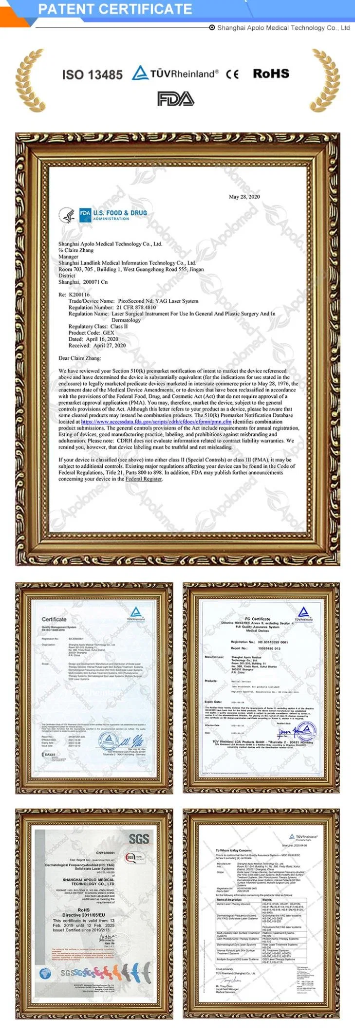 CO2 Fractional Laser Super Effect CO2 Cold Fractional Laser Equipment with Low-Maintaining Cost