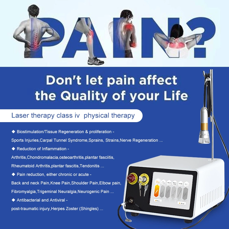 Physiotherapie Laser Classe IV Laser Therapy Device Pain Relief Deep Tissue Therapy Laser Machine