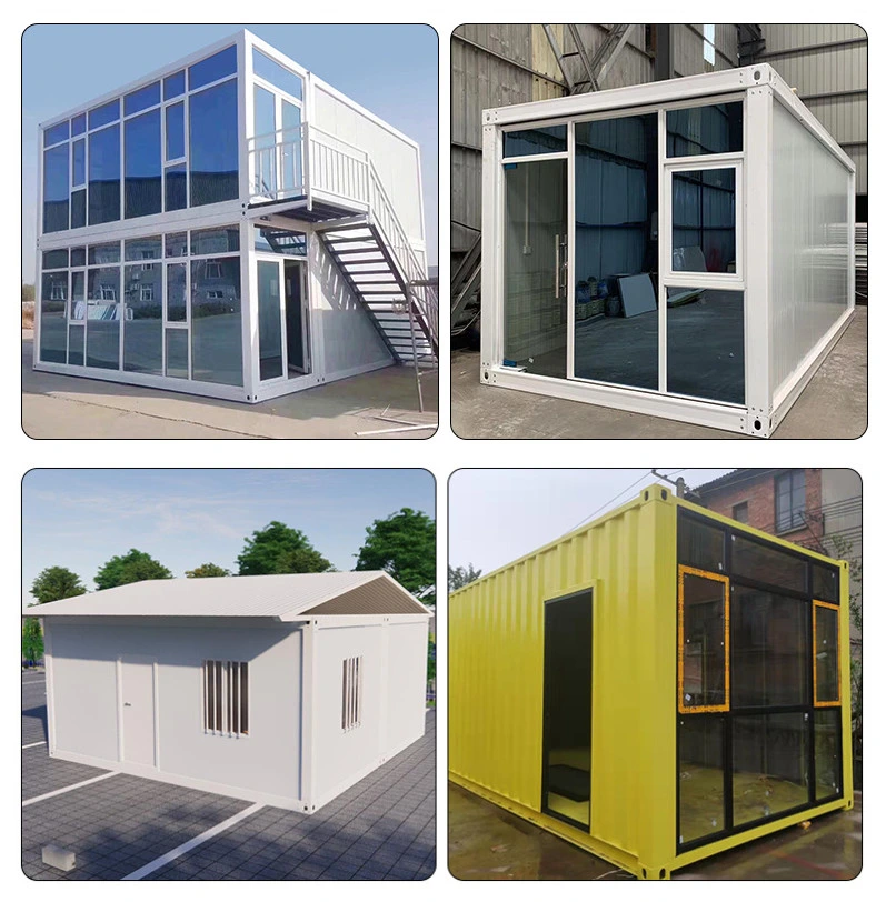 Factory Customized Prefab Flat Pack Container Houses Prefabricated Home with One Bedroom for Dominican Republic Mexico