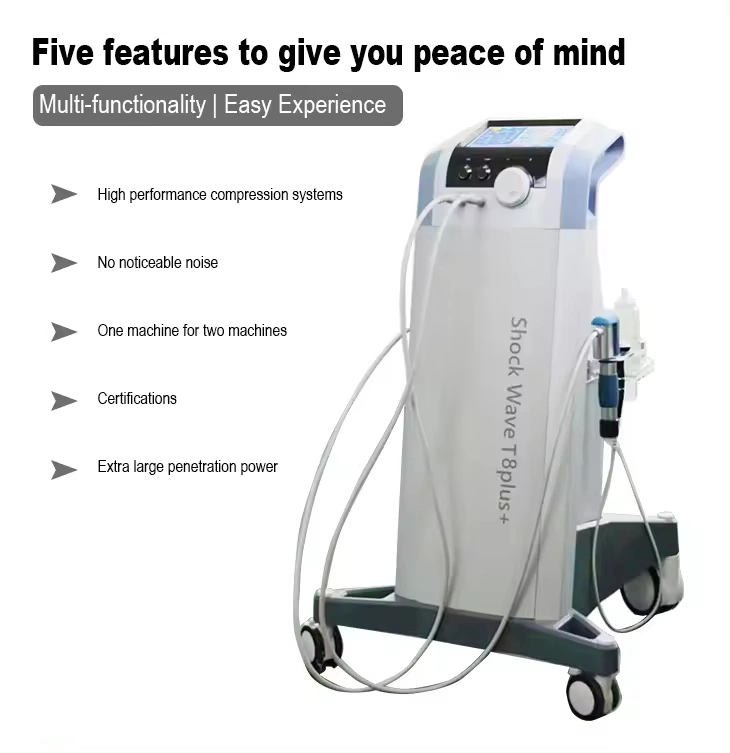 Enhancing Blood Circulation and Tissue Repair Physiotherapy Shockwave Therapy Machine