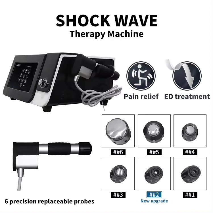 Eswt Extracorporeal Focused Shockwave Therapy Machine for ED and Pain Relief
