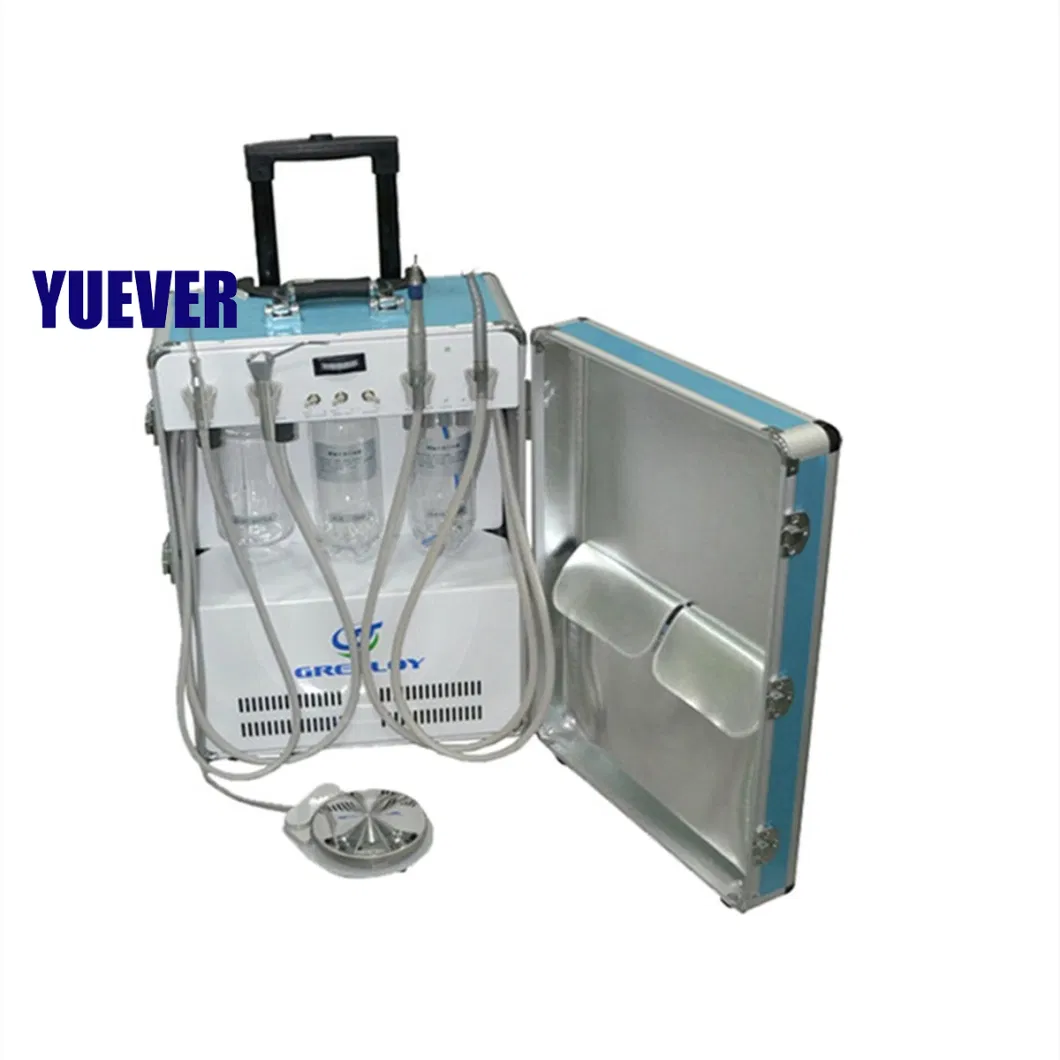 High Quality Built-in Air Compressor Portable Mini Dental Unit with CE