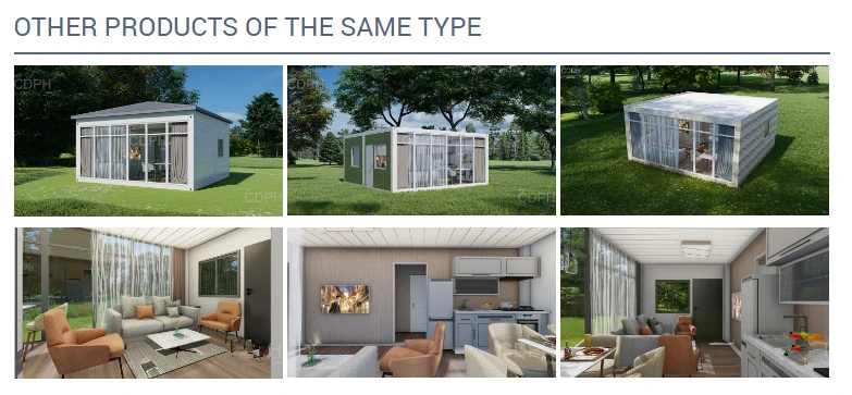 Factory Customized Prefab Flat Pack Container Houses Prefabricated Home with One Bedroom for Dominican Republic Mexico