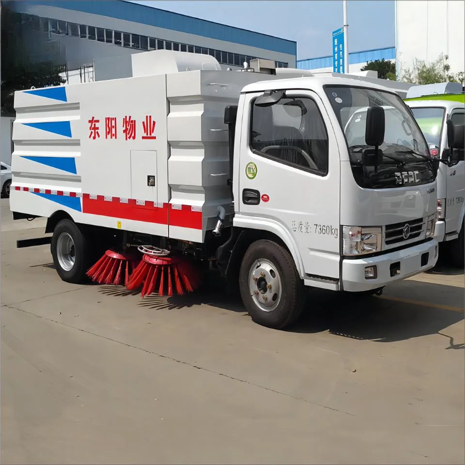 Road Washing Cleaner Sweeper Truck Mechanical Broom Sweeping Truck for Sale