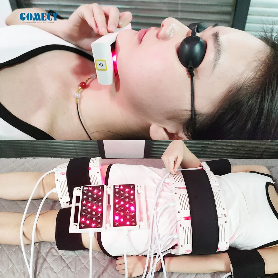 5D 6D Lipo Laser 650nm 980nm Weight Loss Red Light Therapy Cryo Cold Laser Body Shape Slimming System Machine