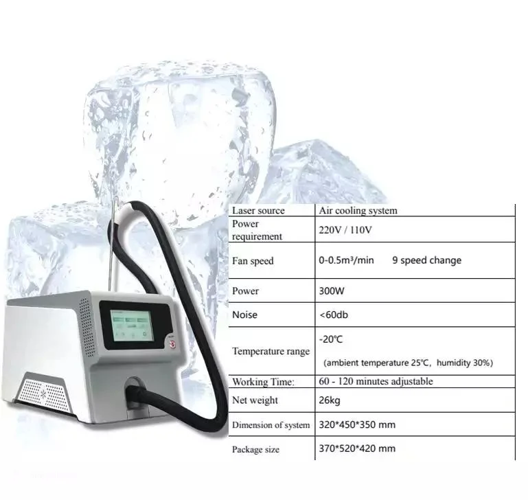 Zimmer Cooling Machinemini Zimmer Cold Compression Machine Portable Air Cooling Machine Portable Skin Cooling Machine Portable Skin Air Cooling Unit