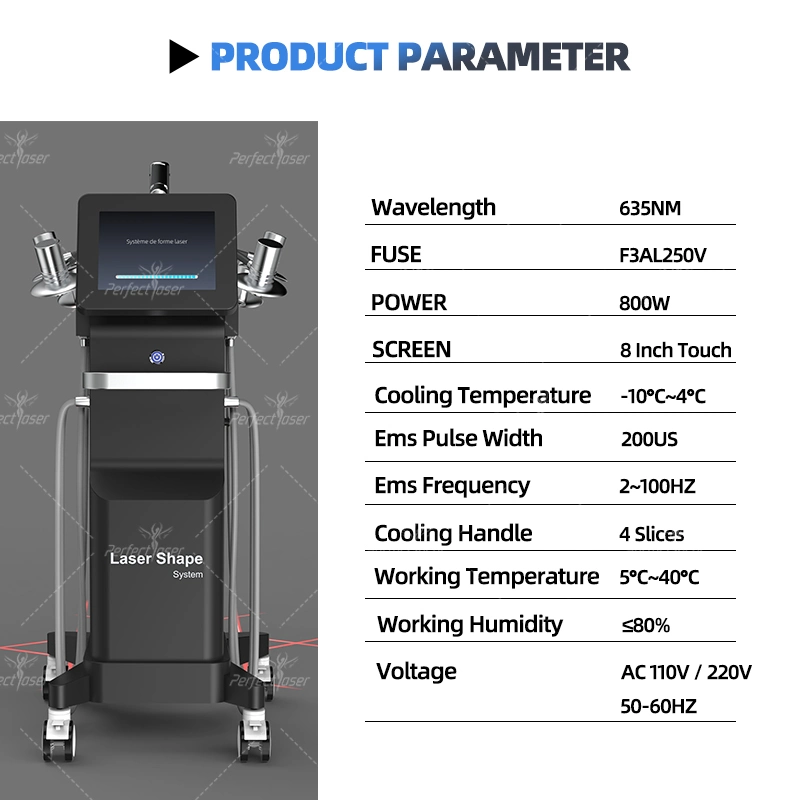 Professional Cryolipolysis Laser Slim Weight Loss Cold Light Laser