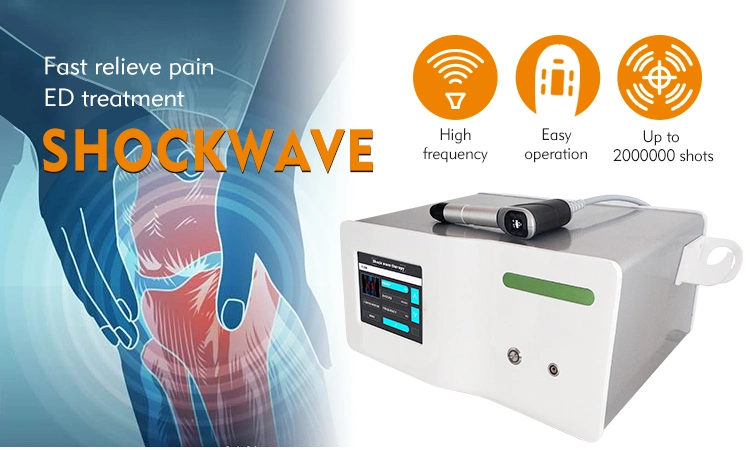 New Design Extracorporeal Shock Wave Machine ED Shockwave Therapy