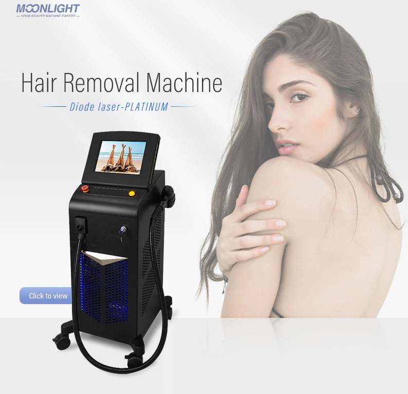 2000W Laser Titanium Platinum Hair Removal Ice Diode Laser Machine