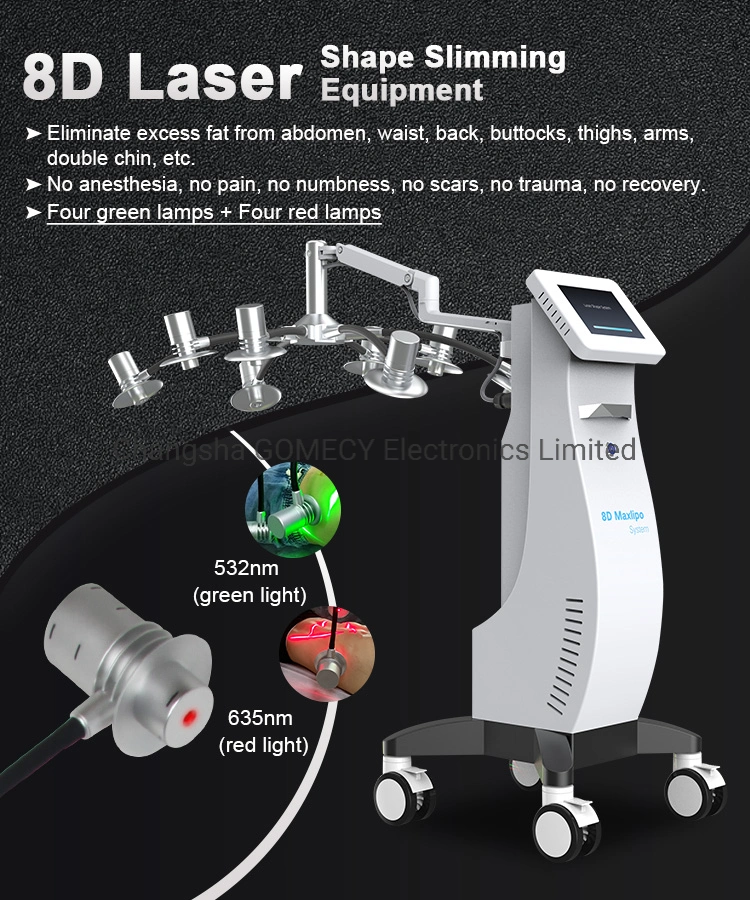 8d Lipo Laser 532nm Cold Light Therapy Body Slimming Weight Loss