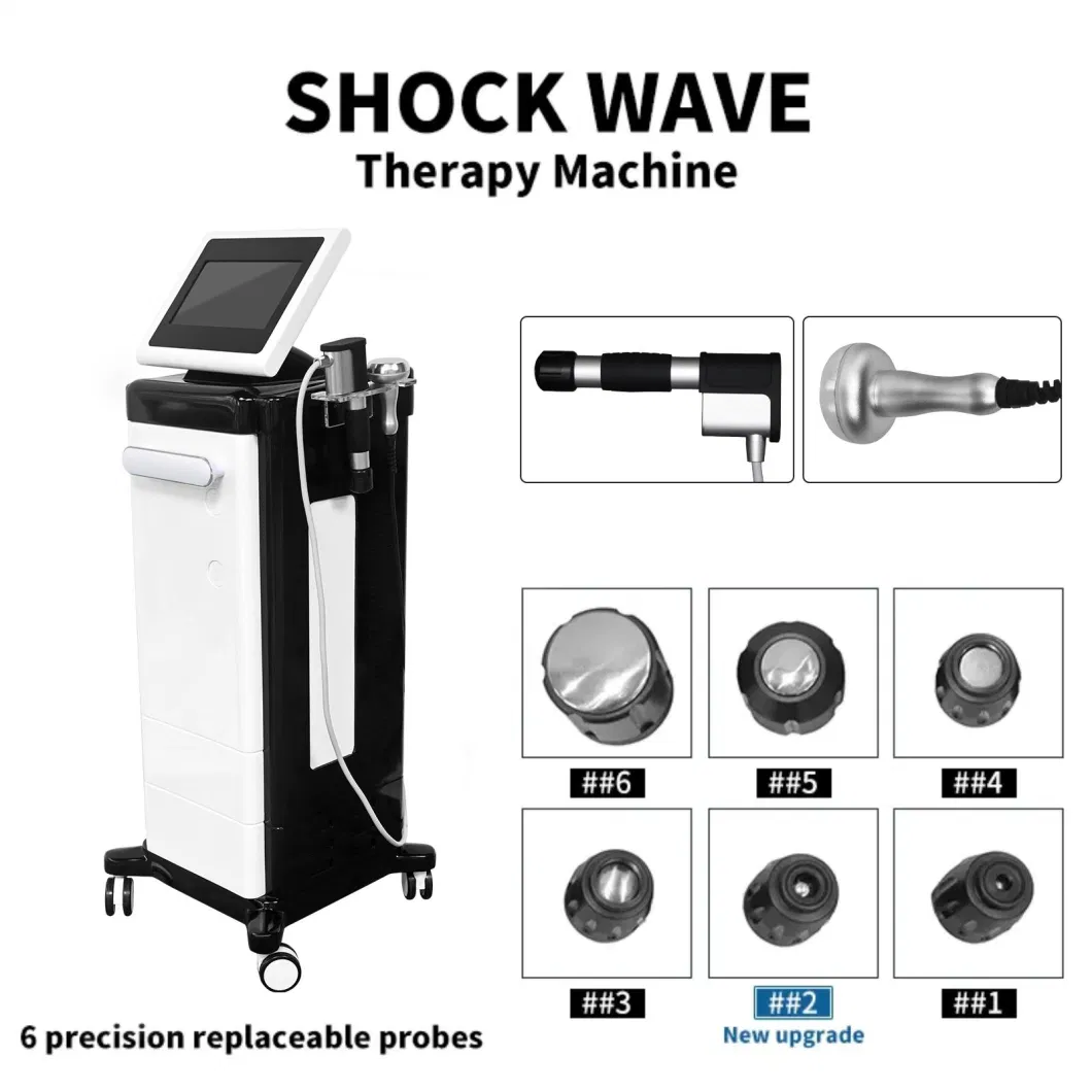 2023 New Body Vertical Eswt Electromagnetic Shockwave Therapy Machine/ED Therapy