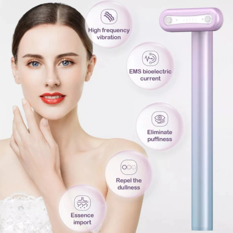 EMS Lift Instrument Anti-Wrinkle Anti Aging RF Eye Massager Wand Dark Circles Eye Bags Wrinkle Remover Eye Care Beauty Device