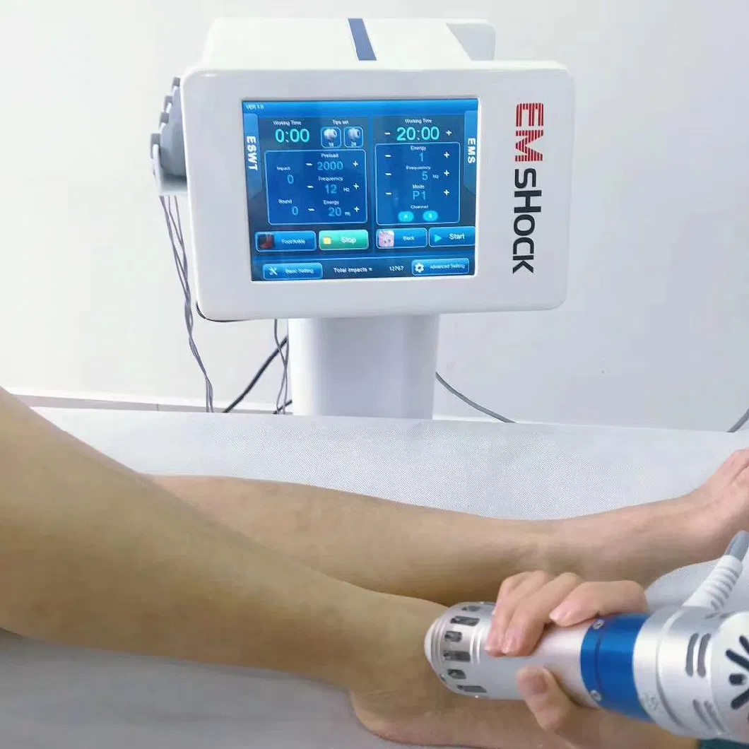 2 in 1 EMS Physiotherapy Shock Wave Beauty Machine for ED Treatment
