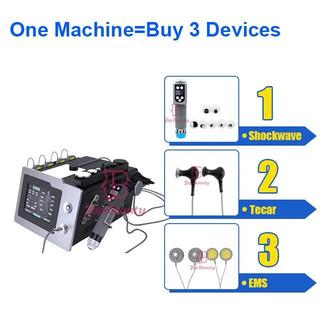 Professional Pain Relief Medical Devices Focused Extracorporeal Shockwave Therapy Machine