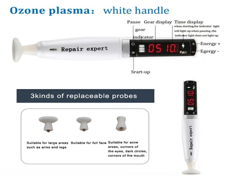 Professional Korea Ozone Cold 2 in 1 Plasma Pen