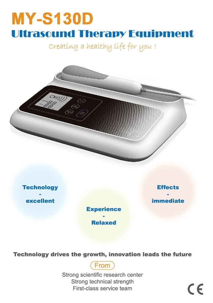 My-S130d Physiotherapy Equipment Medical Portable Ultrasound Shockwave Therapy Machine for Pain Relief