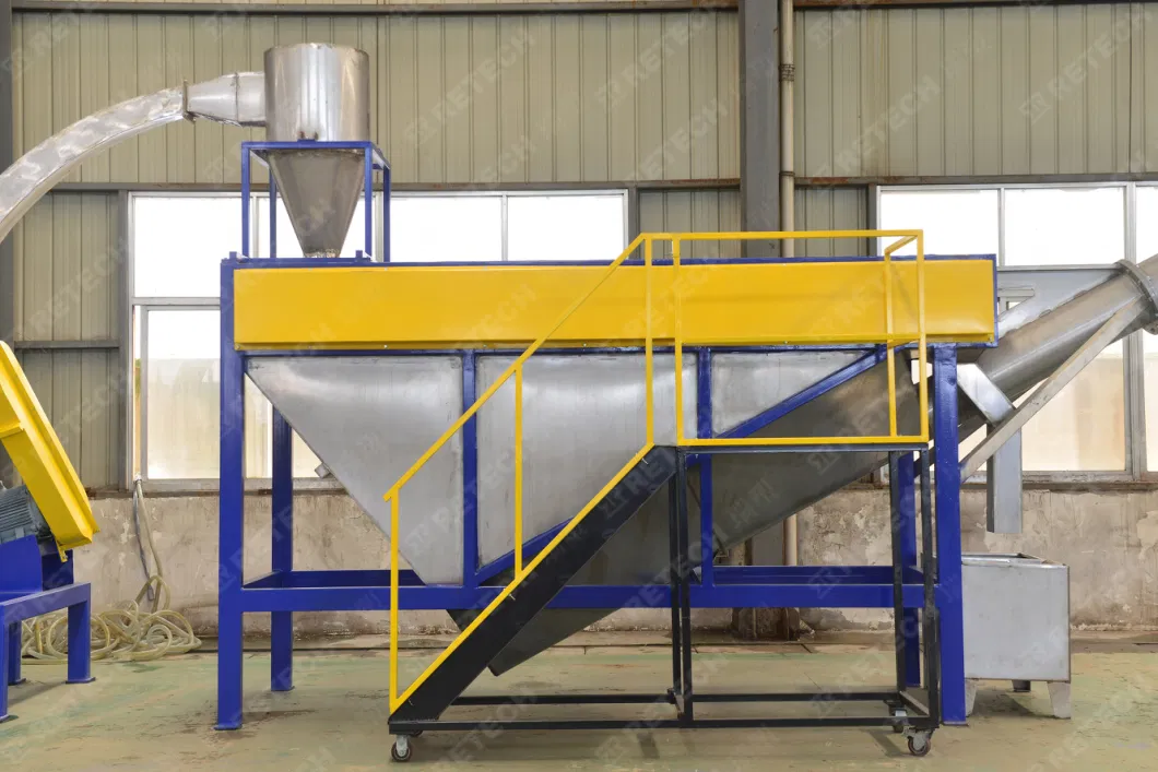 Pet Recycling Plant Waste Dirty Bottle Crushing Cleaning Washing Machine with Crusher