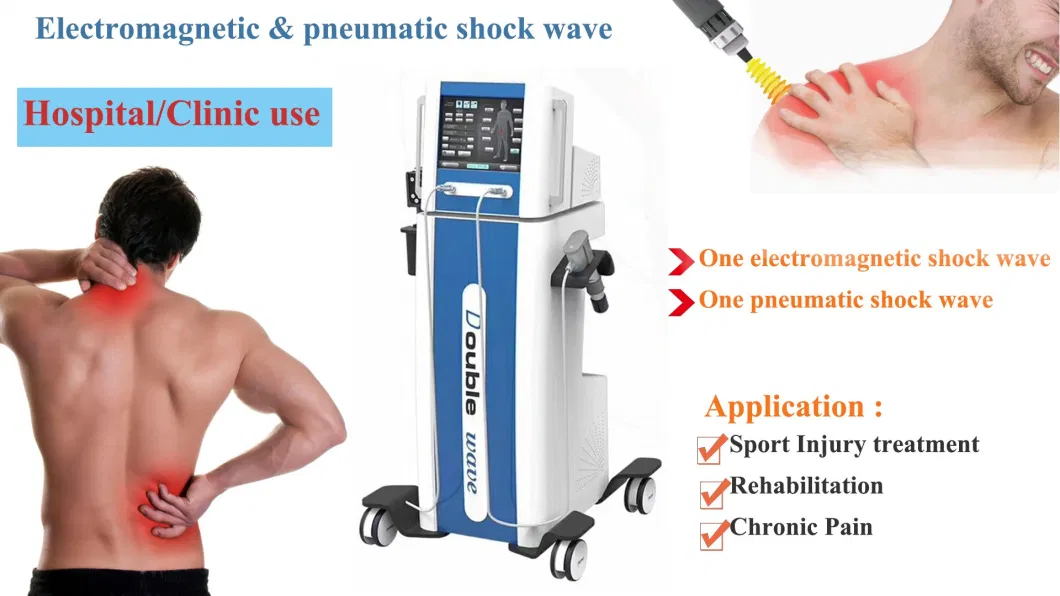 Factory Sale Gainswave Pneumatic Extracorporeal ED Shock Wave Therapy Physical Therapy Equipment Eswt Shockwave Therapy Machine