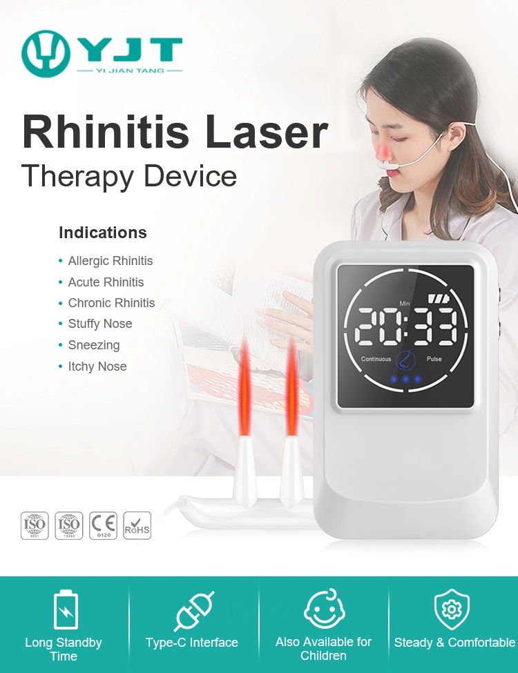 Rhinitis Treatment Device Handheld Pain Relief Cold Laser Device