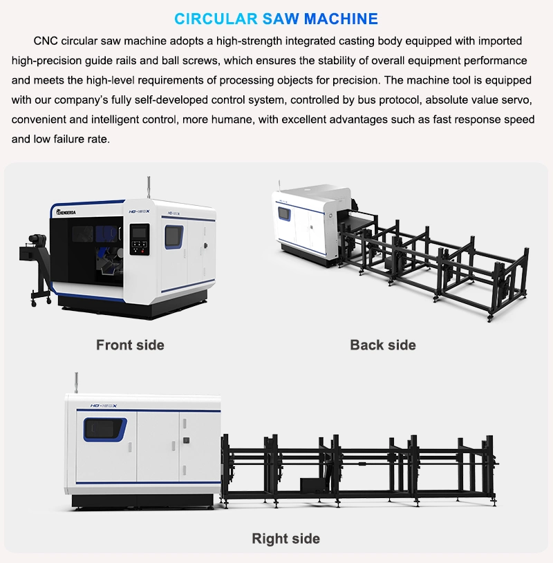 High Precision Cutting Tool CNC Machine Circular Saw Machine with Excellent Quality