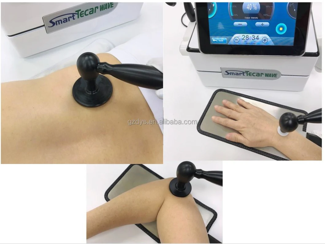 Portable Pain Relief Machine 3 in 1 Smart Tecar Pain Relief Physical Therapy Cellulite Removal Shockwave for ED Treatment