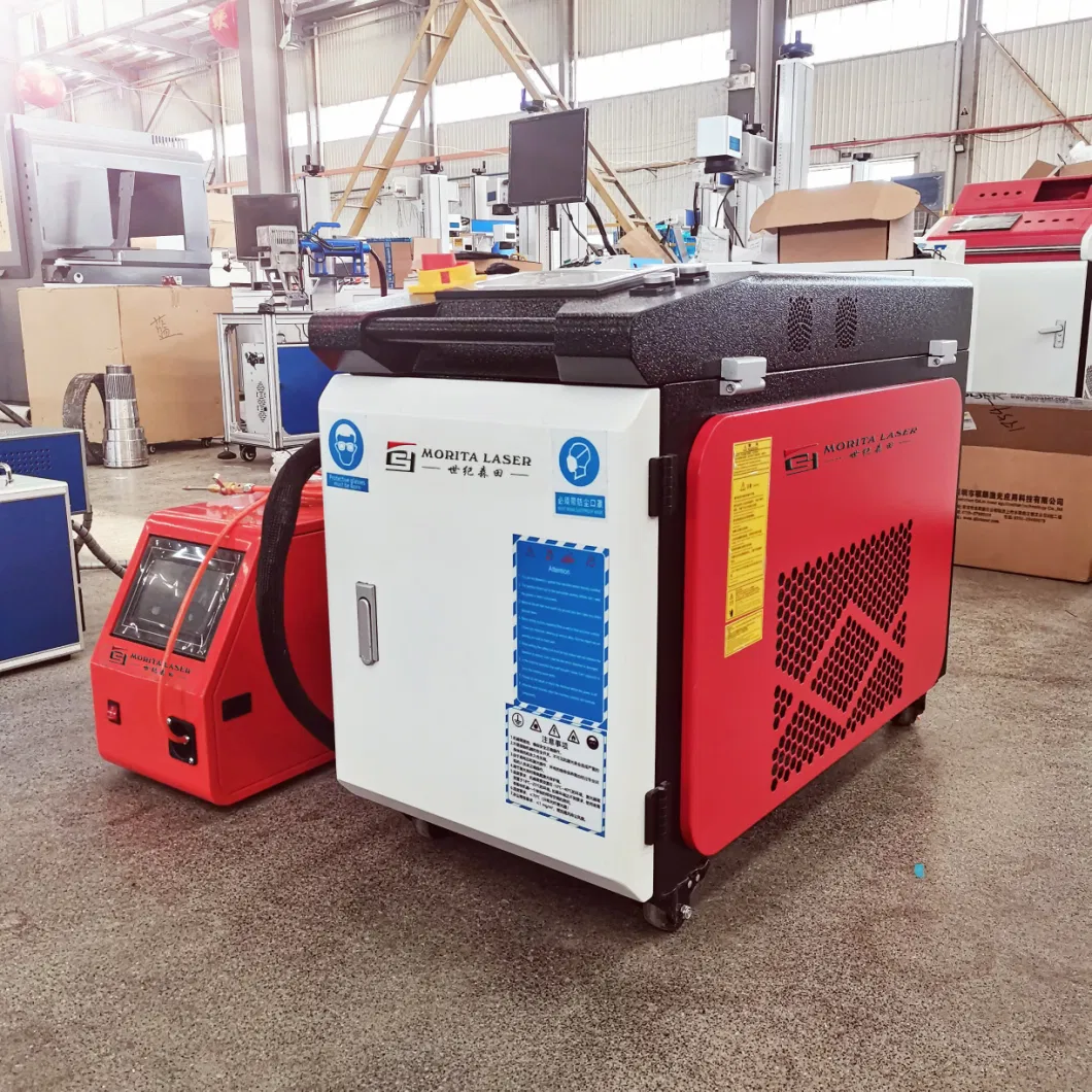 1000watt 1500W 2000W 3000W Cold Portable Hand-Held 2mm Thickness Fiber Laser Welding Machine for Iron Steel Welding