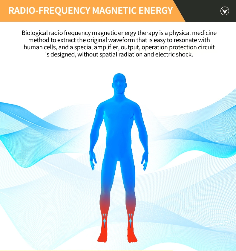 Medical Terahertz Wave Pulse Frequency Body Massage Device for Pain Management