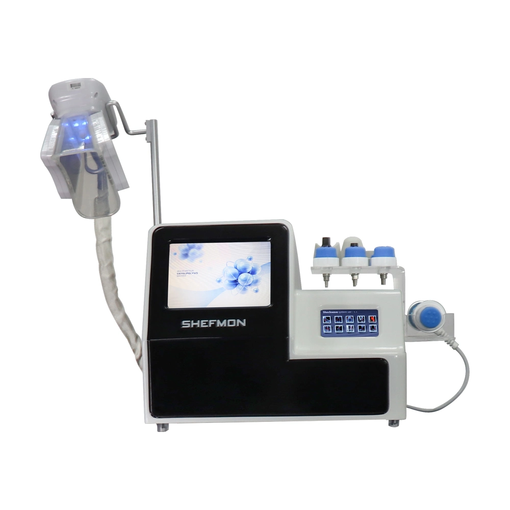 2023 Huanshi Multifunctional 2 in 1 Criolipolisis and Shock Wave Therapy Device for Physiotherapy Erectile Dysfunction