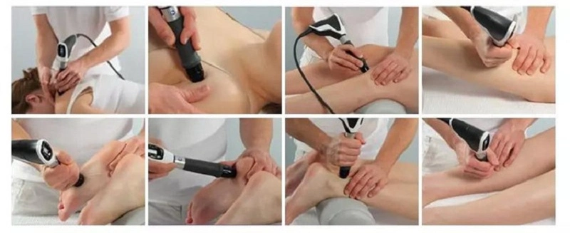 Shockwave Therapy Equipment Machine for Leg Knee Pain Relief ED Treatment