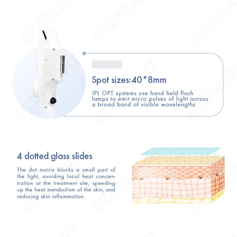Dual Handle 1200W 1600W IPL Laser 808nm Ice Diode Hair Removal Device