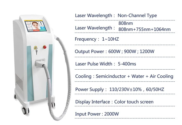 808nm Cold Mole Removal Machine Diode Laser