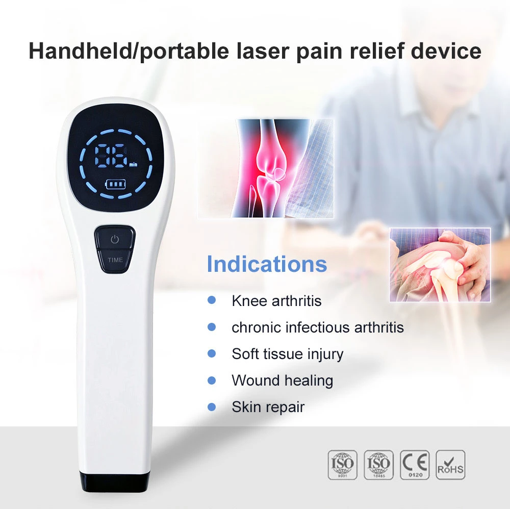 Portable Lllt Low Level Laser Therapy Pain Relief Device for Home Use