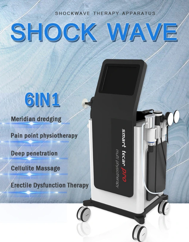 Physical Therapy Equipments ED Shock Wave Therapie Ret Cet Smart Tecar Wave 448kHz Tecar Therapy Physiotherapy Ultrasound Machine