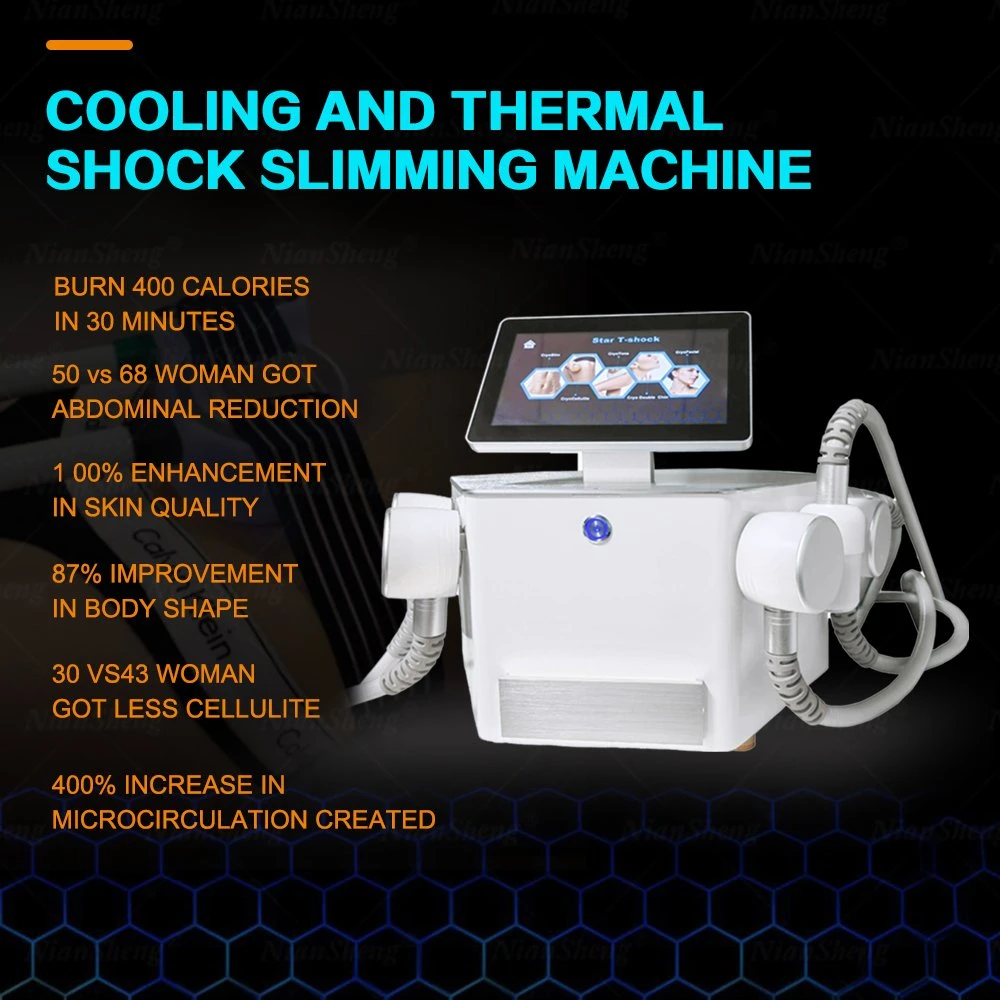 Cooling Shock Wave EMS Body Sculpting Therapy Cryo T Shock Machine