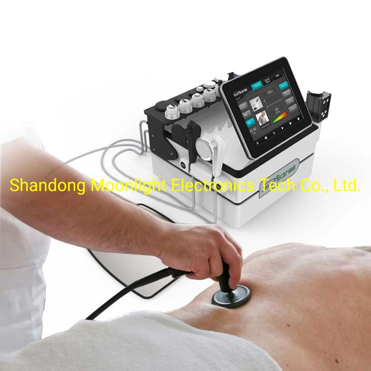 2022 Best Selling Portable Triple Function Health Care Tecar/Shockwave/EMS Massager