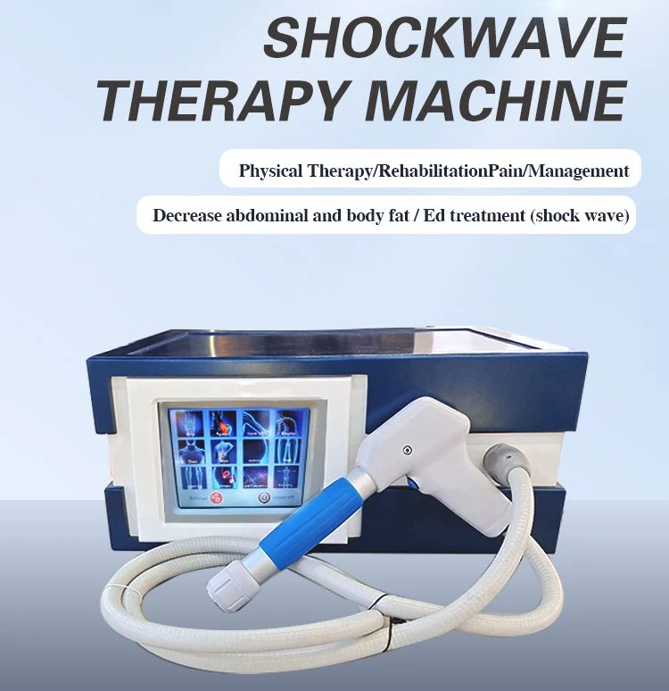 Home Use Portable Electric Shock Wave Device for Muscle Pain Relief Physical Therapy, Shockwave Joint Therapy Machine